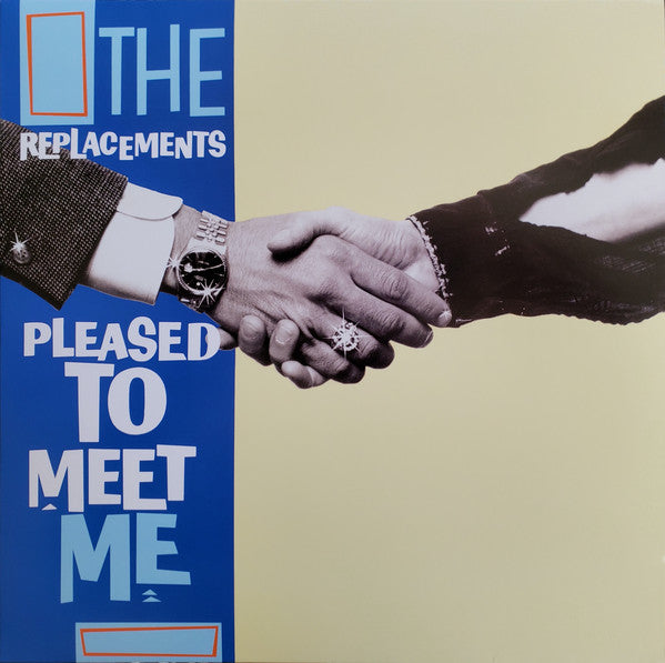 The Replacements - Pleased To Meet Me Limited Edition Reissue LP Vinyl Album (Near Mint NM/M) - Perfect for Vinyl Collectors & Music Enthusiasts
