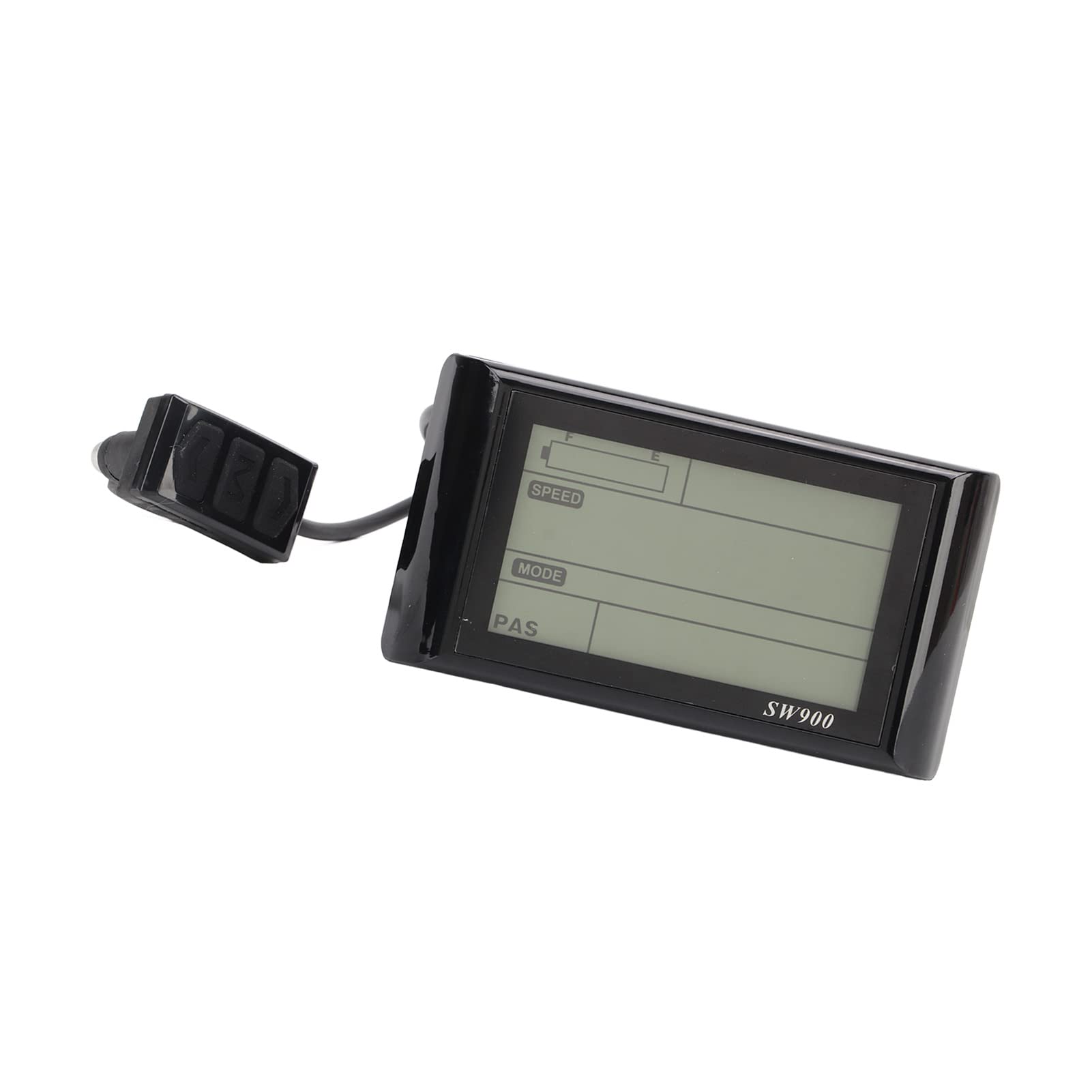 SW900 LCD Electric Bike Meter - Waterproof 5 Pin Display Panel for E-Bike & Scooter Replacement | Perfect for Commuting, Urban Riding & DIY Upgrades