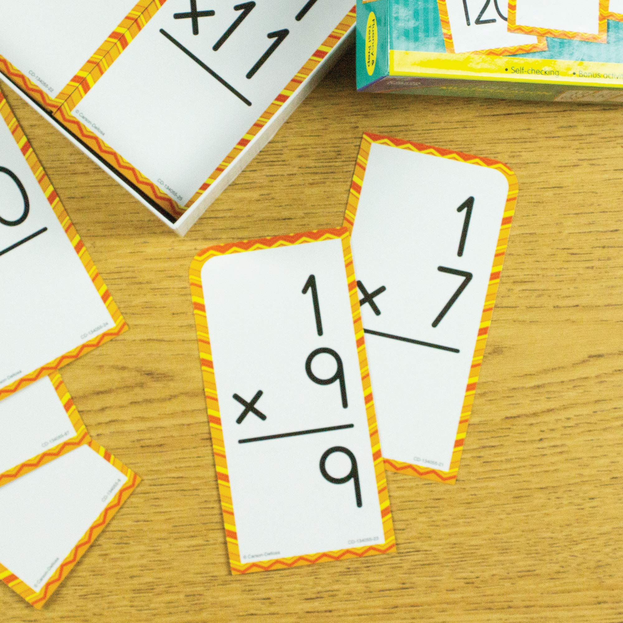 Multiplication Flash Cards for Kids Ages 8-12 | Times Table Learning Cards for 3rd, 4th & 5th Grade Math Practice | Carson Dellosa Educational Flashcards with Answers | Perfect for Homeschool, Classroom & Tutoring