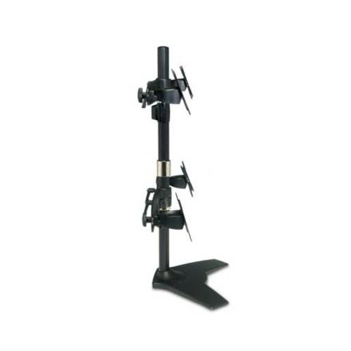 Planar Quad Monitor Stand - Heavy Duty 26.5lb Capacity - Holds 4x 24