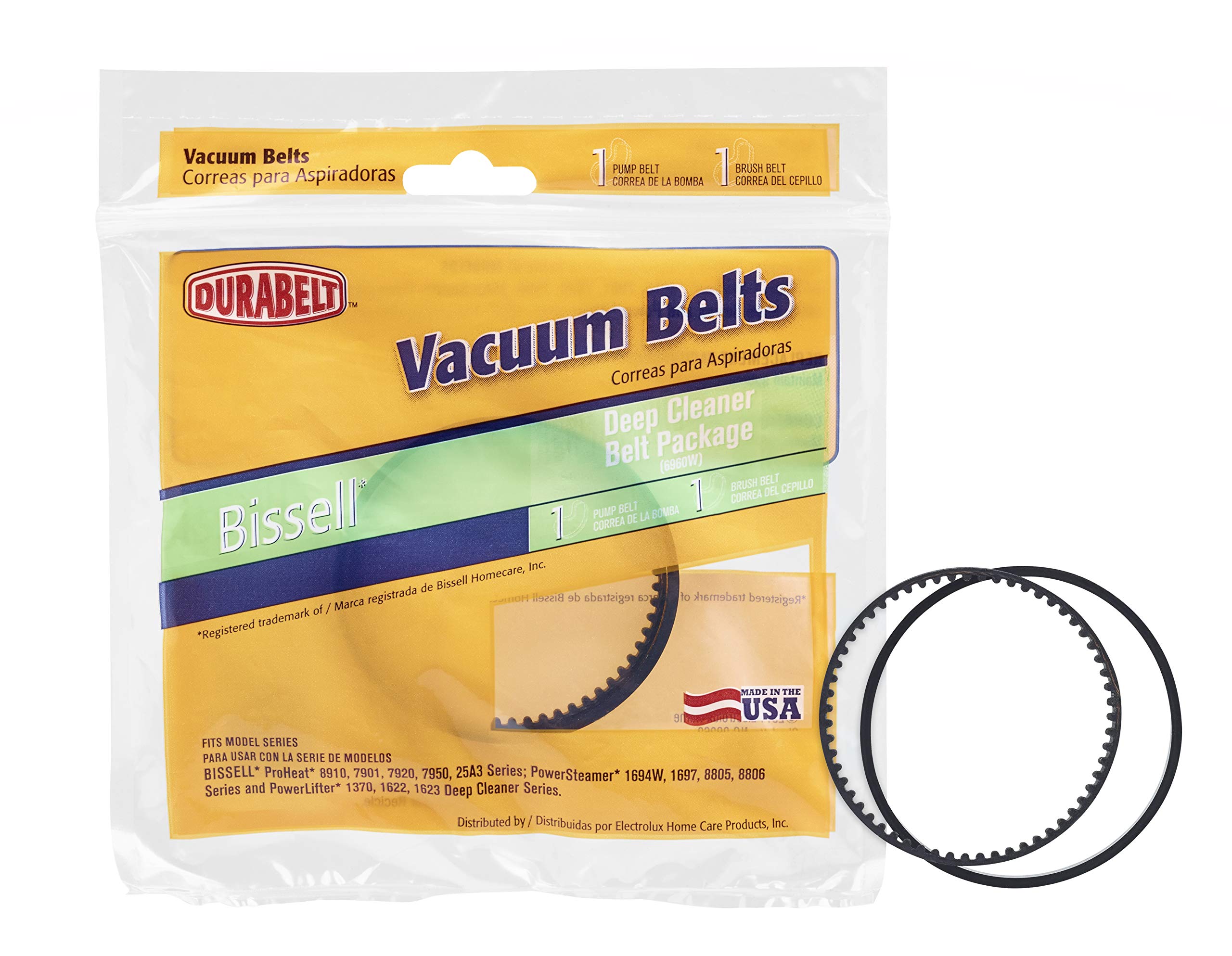 Bissell Deep Cleaner Vacuum Belt Replacement Part - Compatible with Select Bissell Models - Durable & Long-Lasting - Perfect for Carpet Cleaning & Home Maintenance