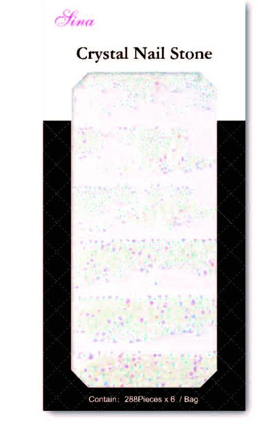 Premium Clear AB Crystal Nail Stone Kit for Stunning Nail Art - Perfect for DIY Manicures, Bridal Nails & Salon Professionals