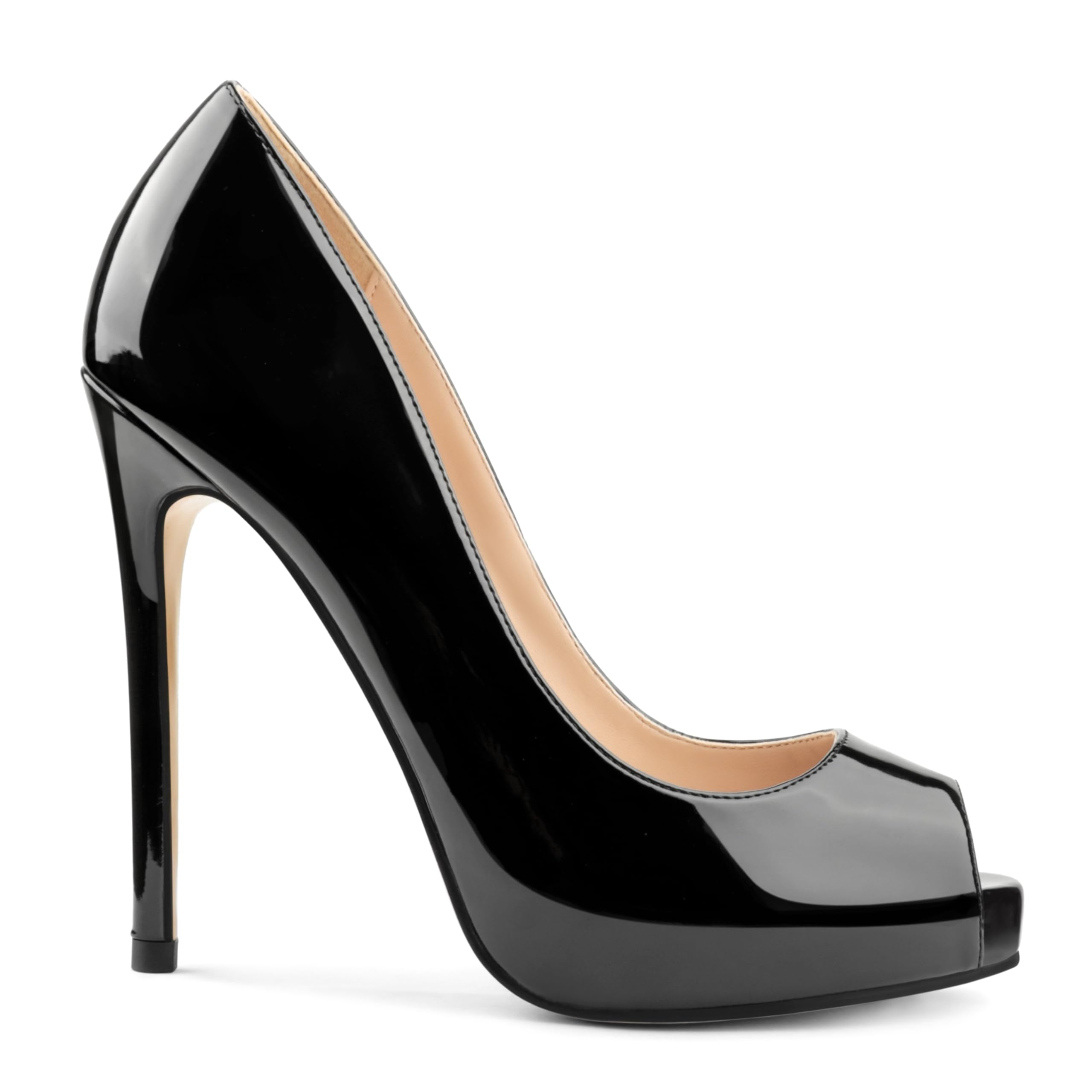 Stylish Women's Thin High Heel Pumps Platform Shoes - Comfortable Party & Everyday Wear for Work, Dating & Special Occasions
