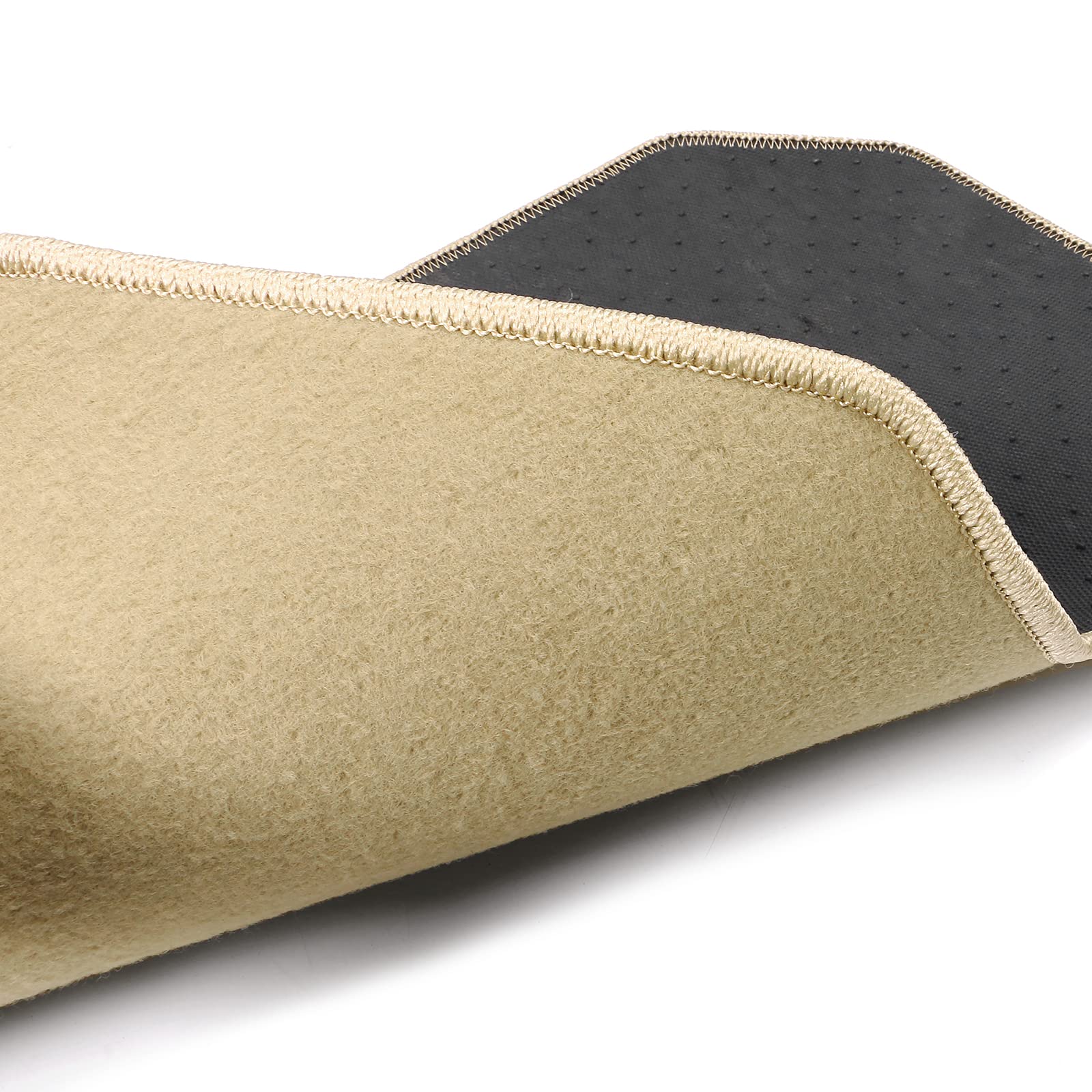 FREEMOTOR802® Premium Nylon Car Floor Mats for 2010-2017 Chevrolet Equinox - 4PCS Non-Slip Beige Interior Accessories | Perfect Fit, Durable Protection for Daily Driving & Road Trips