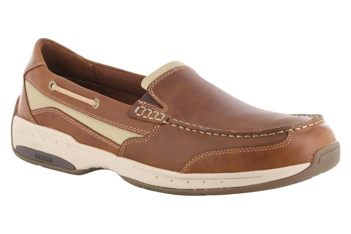 Dunham Captain Venetian Slip-On Loafers for Men - Comfortable Tan Casual Shoes for Work, Travel & Everyday Wear