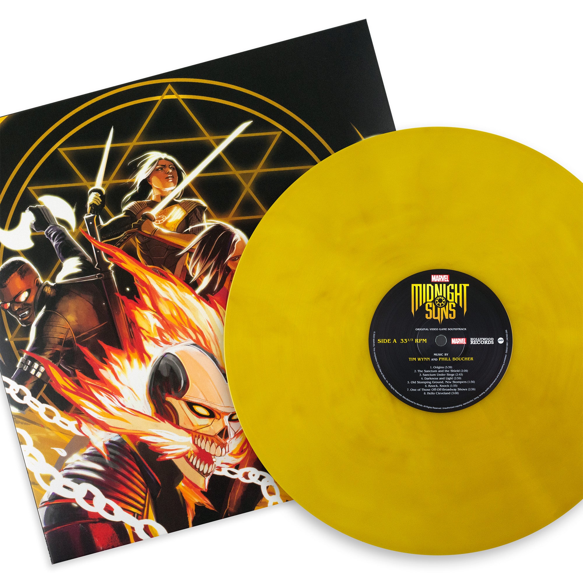 Marvel's Midnight Suns Original Video Game Soundtrack LP - Limited Edition Vinyl Record for Gaming Enthusiasts & Collectors - Perfect for Gaming Sessions, Movie Nights & Marvel Fans