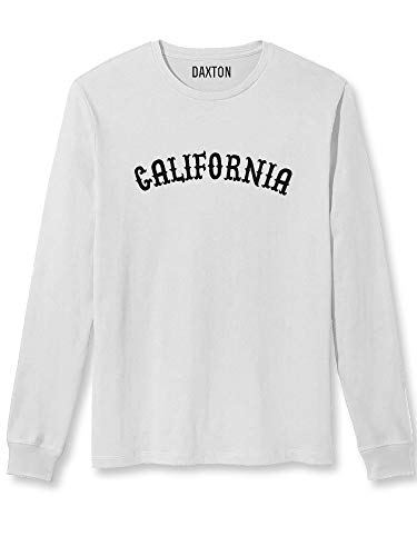 White Tee Black Font