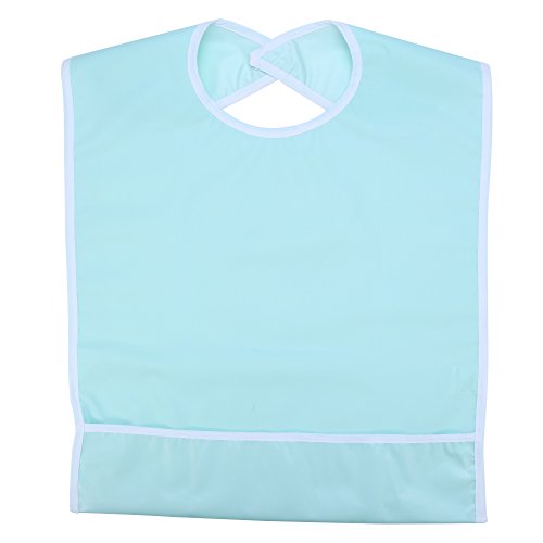 Waterproof Adult Bib for Mealtime - Durable & Comfortable Elderly Bib for Dining, Eating, and Daily Use