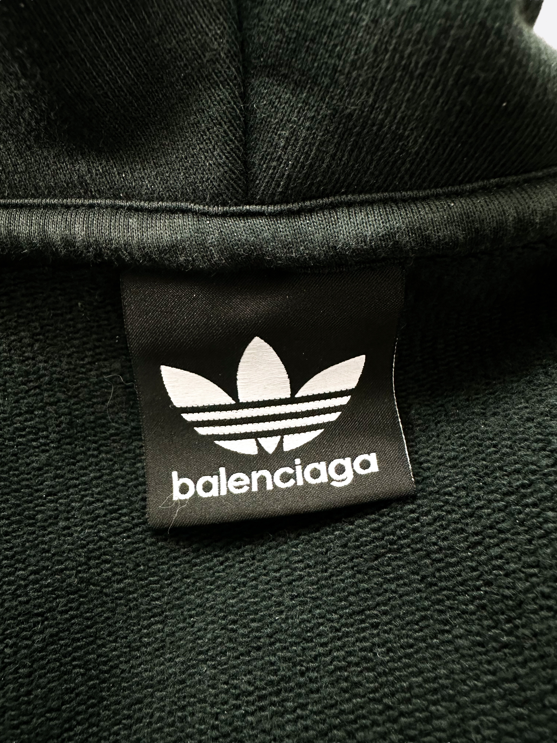 Balenciaga x Adidas Green Oversized Unisex Logo Hoodie - Streetwear Fashion for Men & Women | Perfect for Casual Wear, Gym, and Urban Outfits