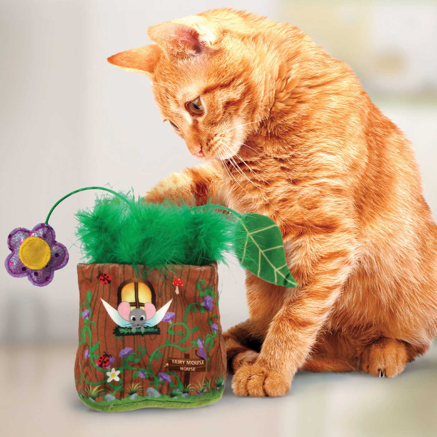 KONG Cat Puzzlements Hideaway - Interactive Cat Puzzle Toy for Indoor Cats - Fun Treat Dispenser & Hideaway for Mental Stimulation & Playtime (Great for Boredom Relief & Solo Play)