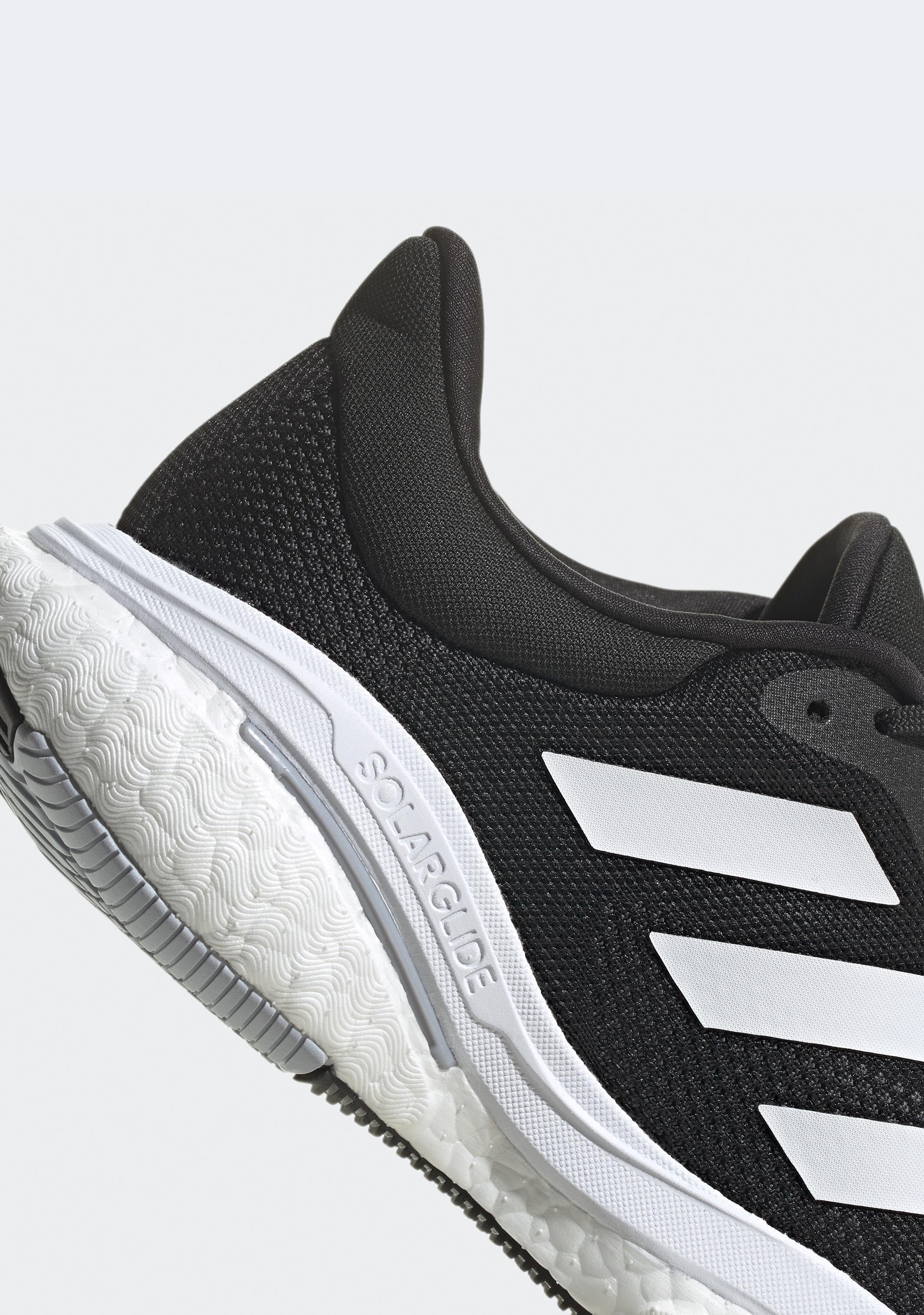 Adidas Men's Solarglide 5 Running Shoes - Lightweight Cushioned Sneakers for Jogging, Gym & Daily Wear | Breathable Mesh & Boost Technology