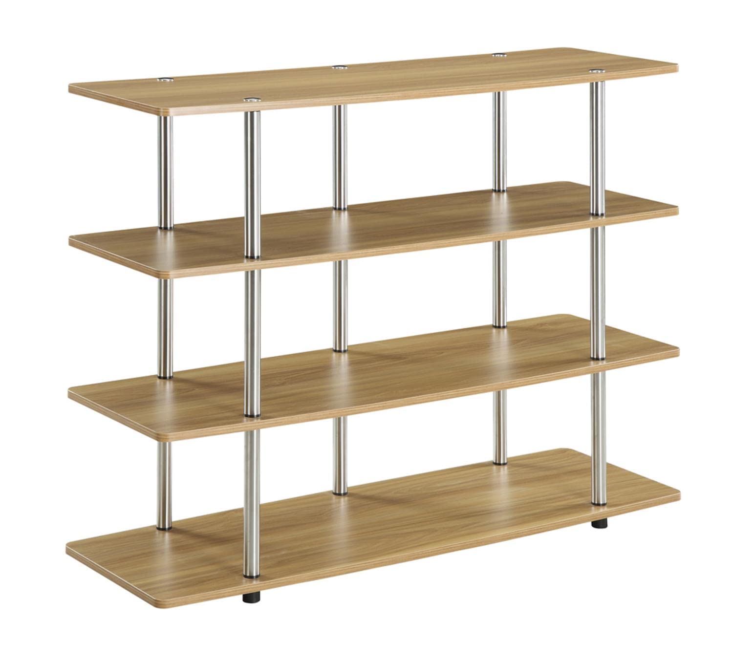 Convenience Concepts Designs2Go No Tools XL Highboy 4-Tier TV Stand 47.25