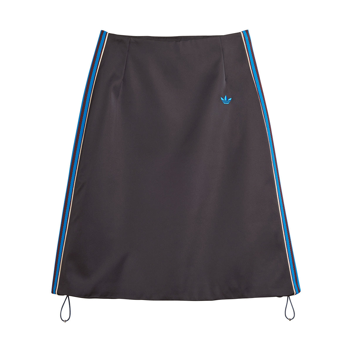 Wales Bonner Women's Black Satin Skirt - Elegant & Stylish for Evening Parties, Date Nights & Special Occasions