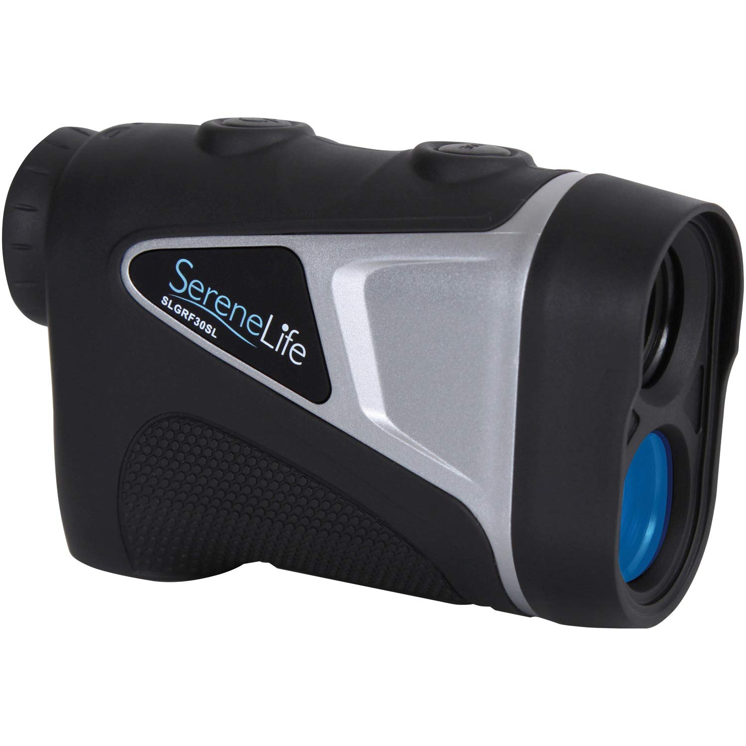 SereneLife AZSLGRF30SL Golf Rangefinder with Slope Measurement - 600 Yards Range, Pin Seeker & Flag Lock - Perfect for Golfers, Hunting & Outdoor Sports