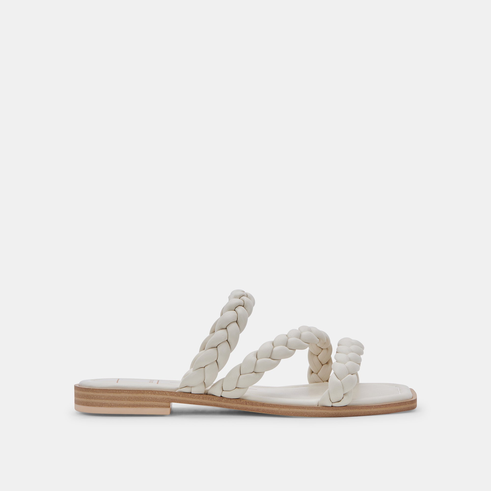 IMAN WIDE SANDALS IVORY STELLA - Comfortable Women's Summer Sandals with Arch Support | Perfect for Beach, Vacation & Casual Outfits