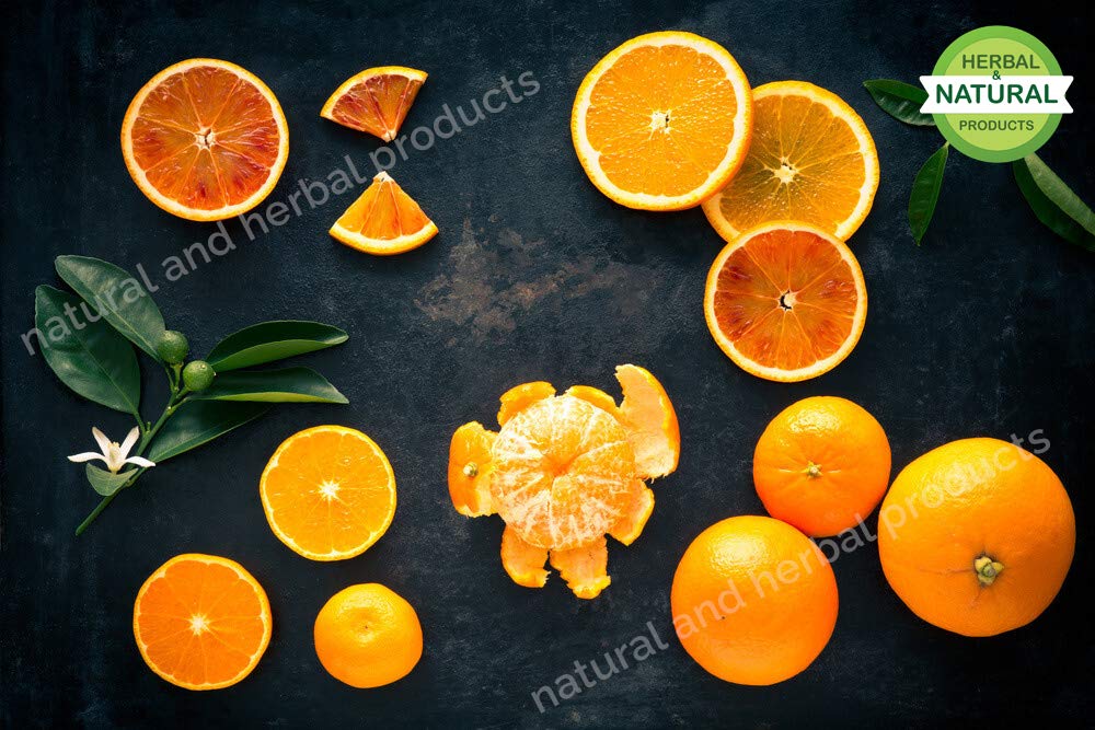 Pure Vitamin C Orange Peel Powder | Santra Chilka for Skin Brightening & Even Tone | Organic Face Mask & Hair Care Treatment - 200g | DIY Beauty & Spa Use at Home