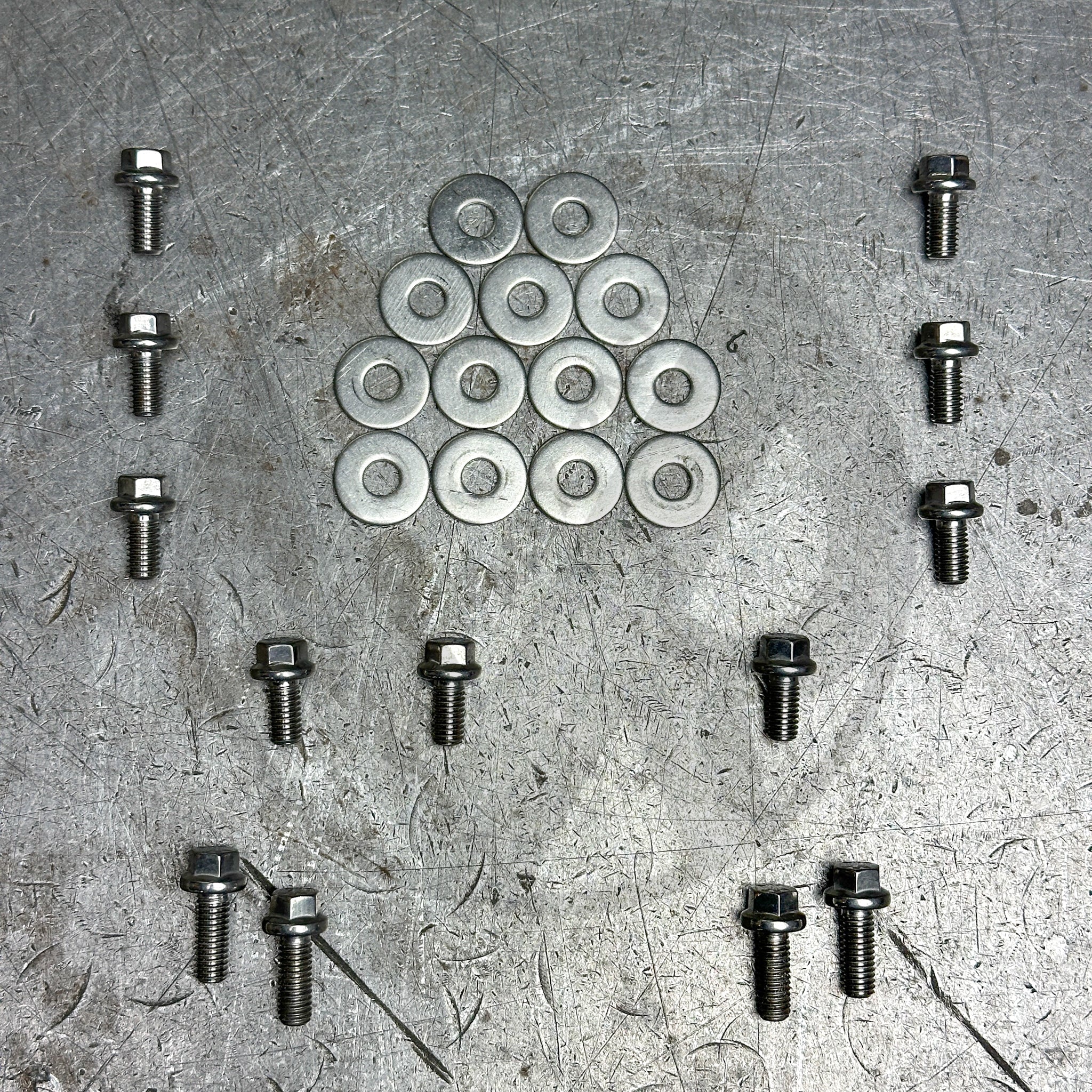 ARP Stainless Steel Engine Bay Bolts Kit for 1996-2000 Honda Civic EK - Fender Dress Up Bolts (6-Point) - Corrosion Resistant Automotive Fasteners for Engine Compartment & Body Panel Upgrades