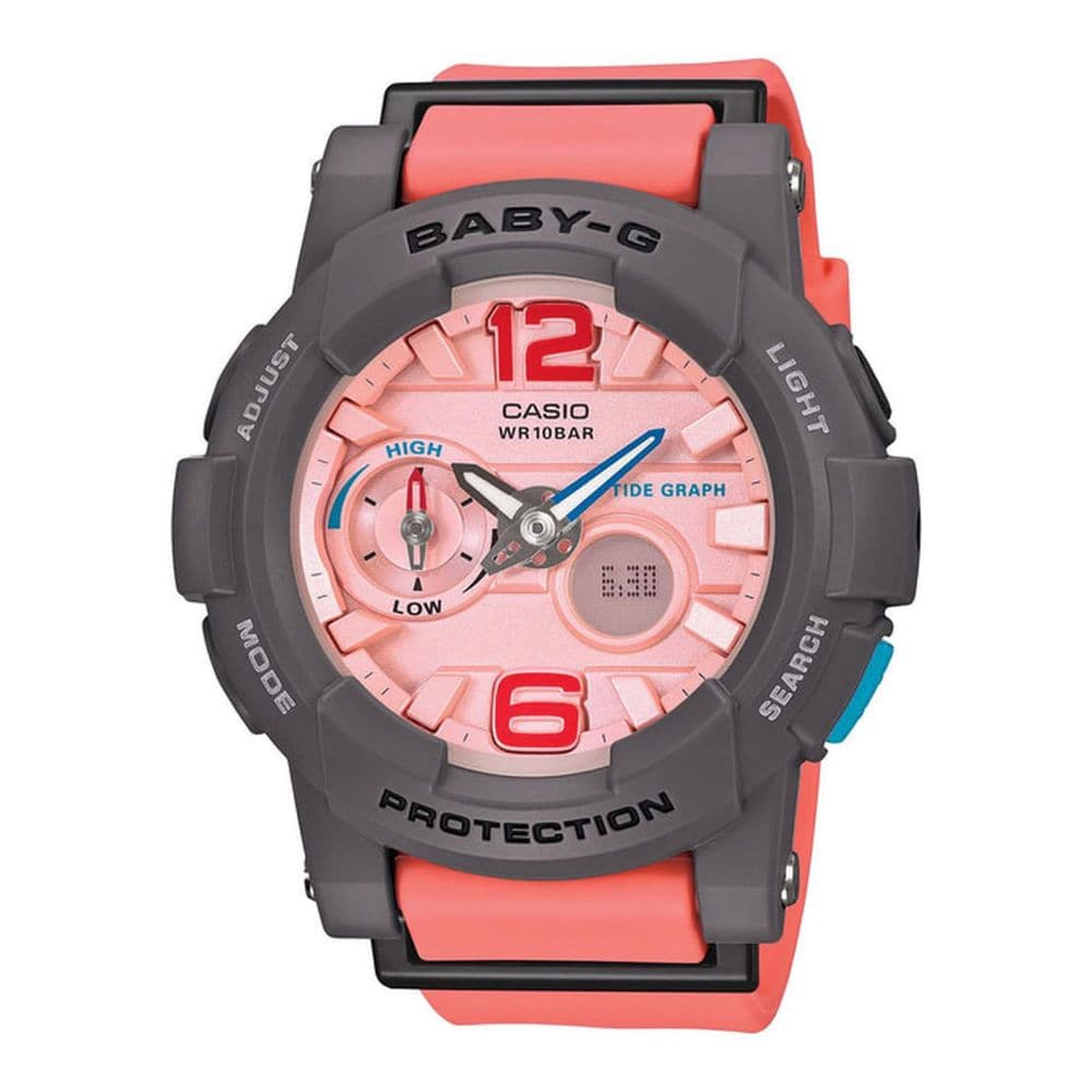 CASIO BABY-G BGA-180-4B2DR Women's Digital Sports Watch - Shock Resistant, Water Resistant, Perfect for Running, Swimming & Outdoor Activities