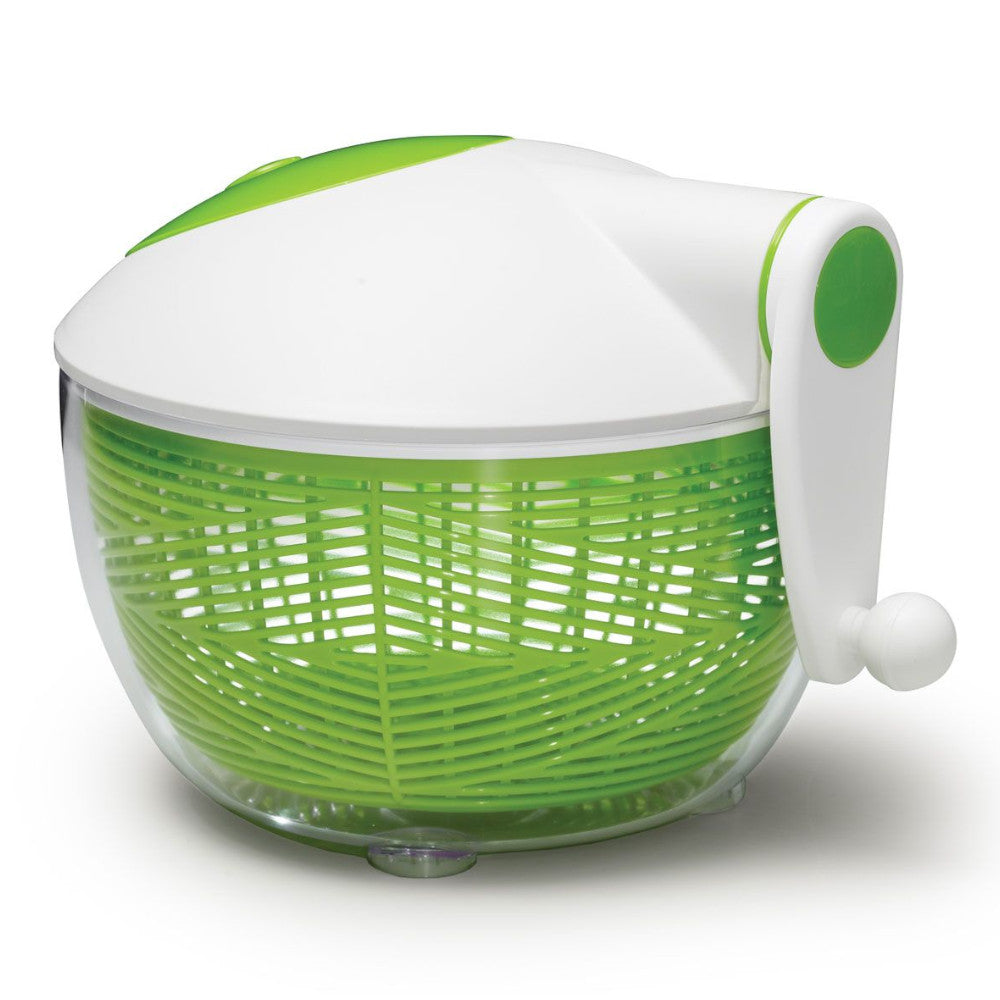 STARFRIT 6L Salad Spinner - Large Capacity Salad Dryer for Fresh Greens, Lettuce, Herbs - Perfect for Kitchen, Meal Prep & Healthy Eating