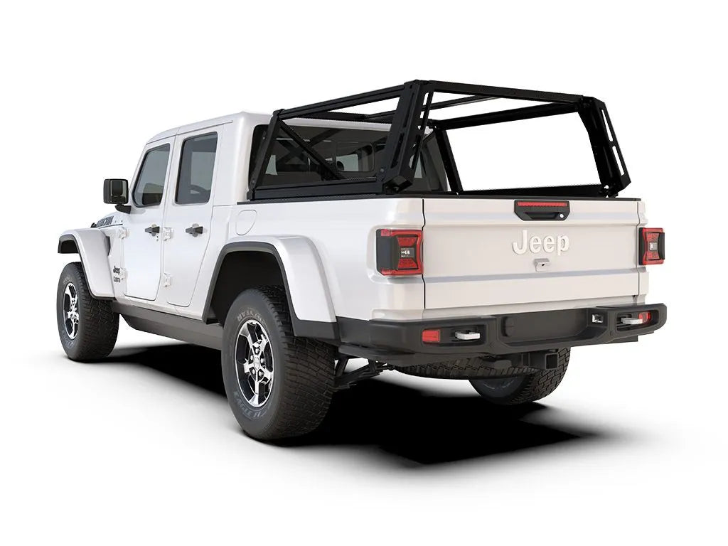 Jeep Gladiator JT Front Runner Outfitters Pro Truck Bed System - Durable Aluminum Cargo Organizer for Off-Road Adventures & Camping Gear Storage