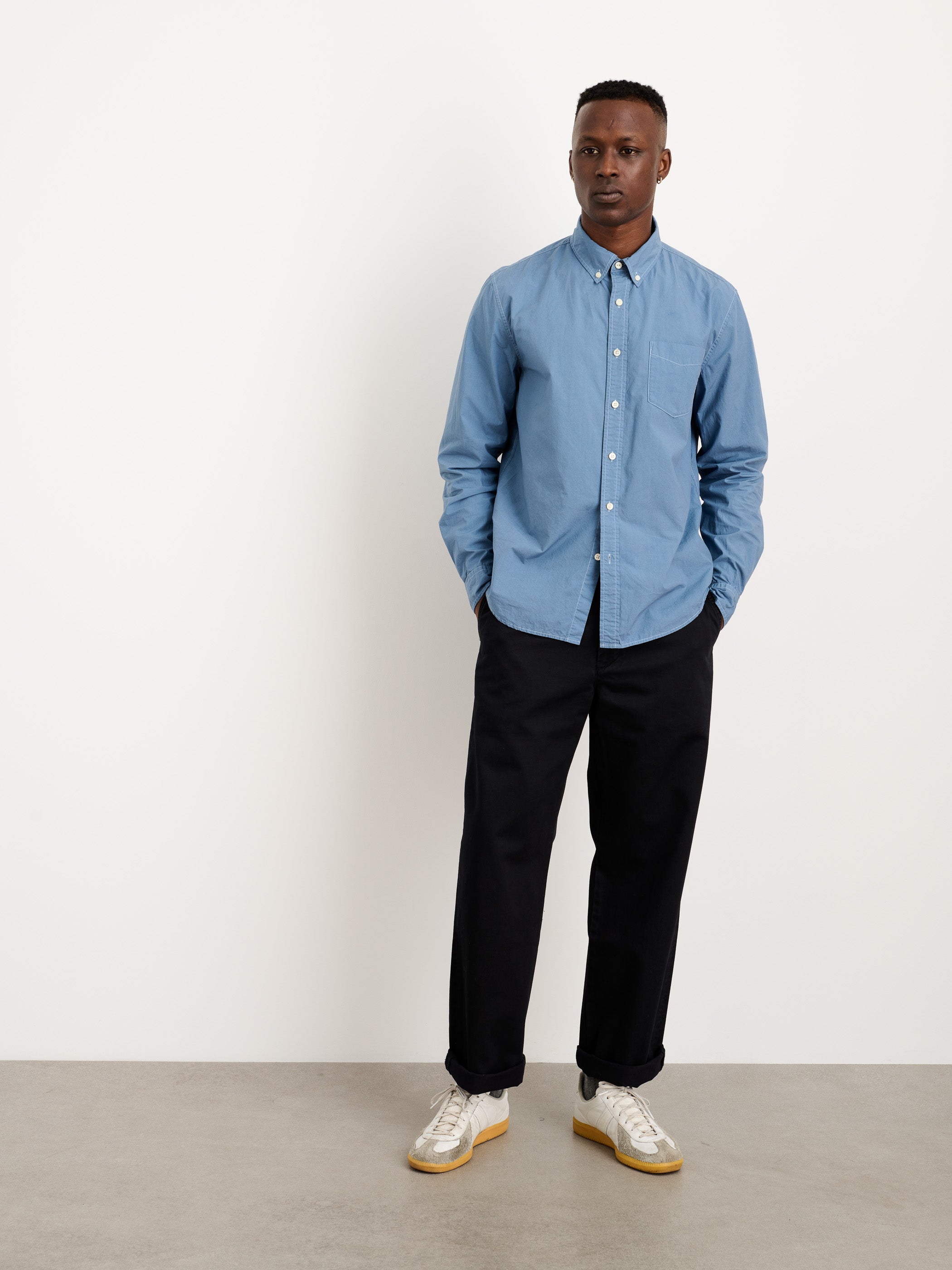 Premium Cotton Poplin Mill Shirt for Men & Women - Comfortable Casual Button Down Shirt for Office, Date Night & Everyday Wear