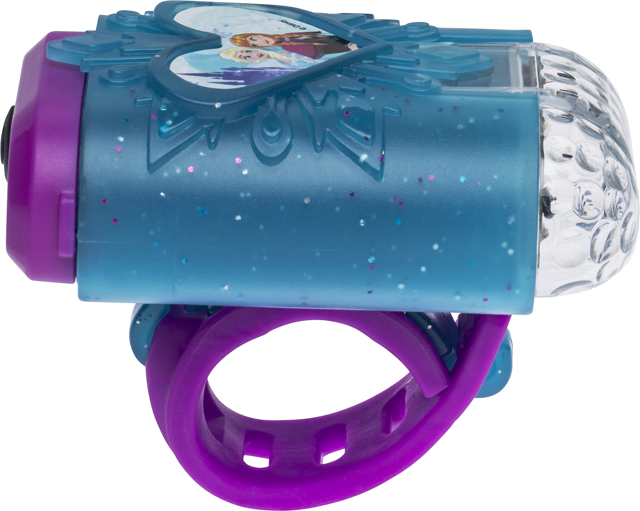 Disney Frozen Kids' Bike Light - LED Bicycle Safety Light for Children - Perfect for Night Riding, Outdoor Adventures, and Disney Themed Birthday Gifts