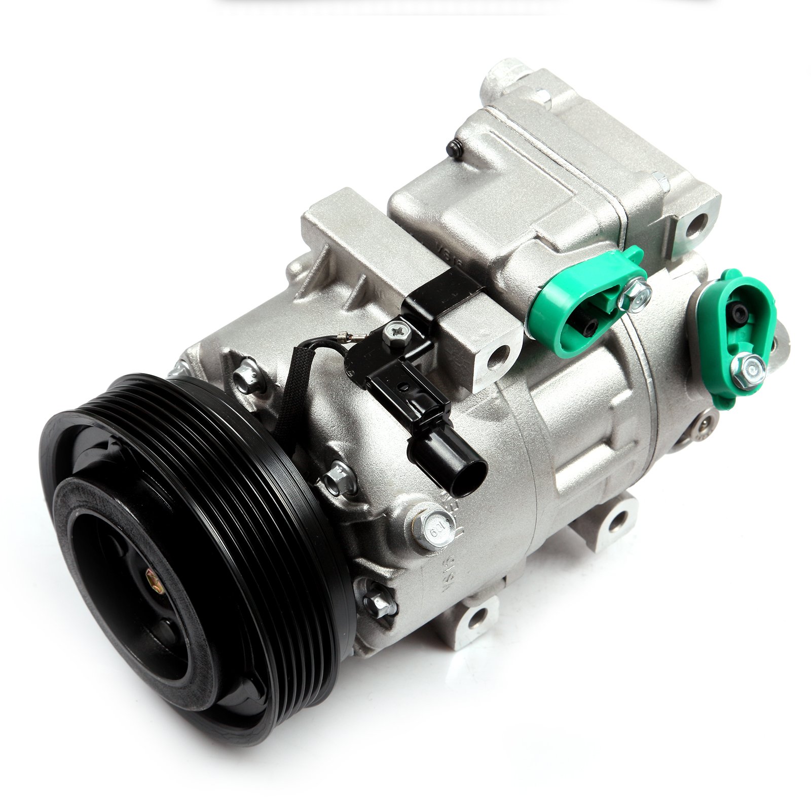 KFKGF AC Compressor CO 10916C - Replacement A/C Compressor with Clutch for Hyundai Amanti 2007-2009 & Sonata 2006-2008 - Automotive Air Conditioning System Repair Part - Perfect for Summer Cooling & Car AC Maintenance