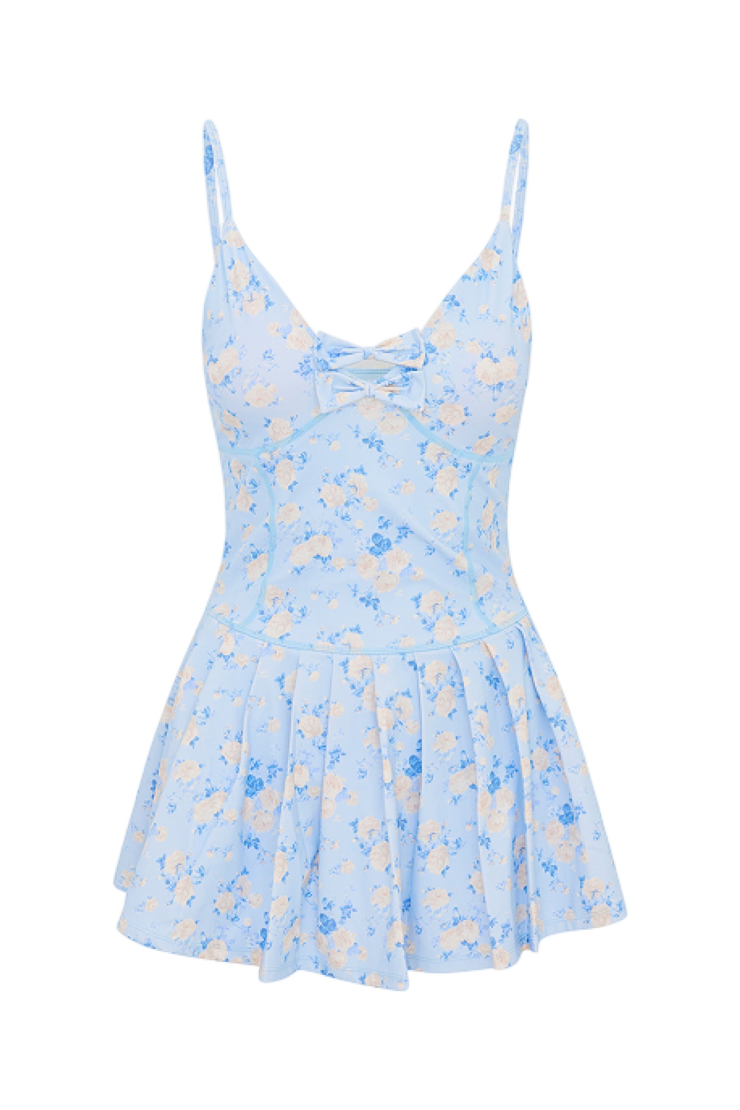 Hubert Floral Print Active Dress for Women - Comfortable & Stylish Workout Dress for Yoga, Running, and Gym Wear