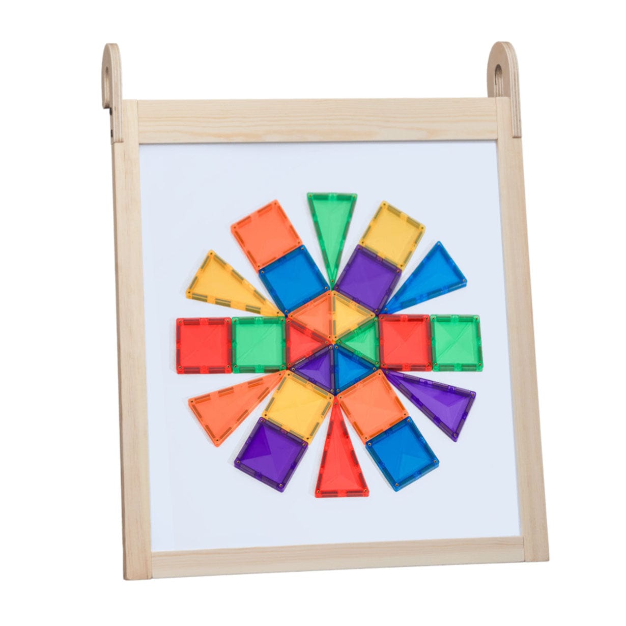 Dual Sided Magnetic Whiteboard & Chalkboard - JALA Deluxe Dry Erase Board for Home Office, Classroom & Kids Room - 36x24 Inches Reversible Wall Mount or Freestanding Board