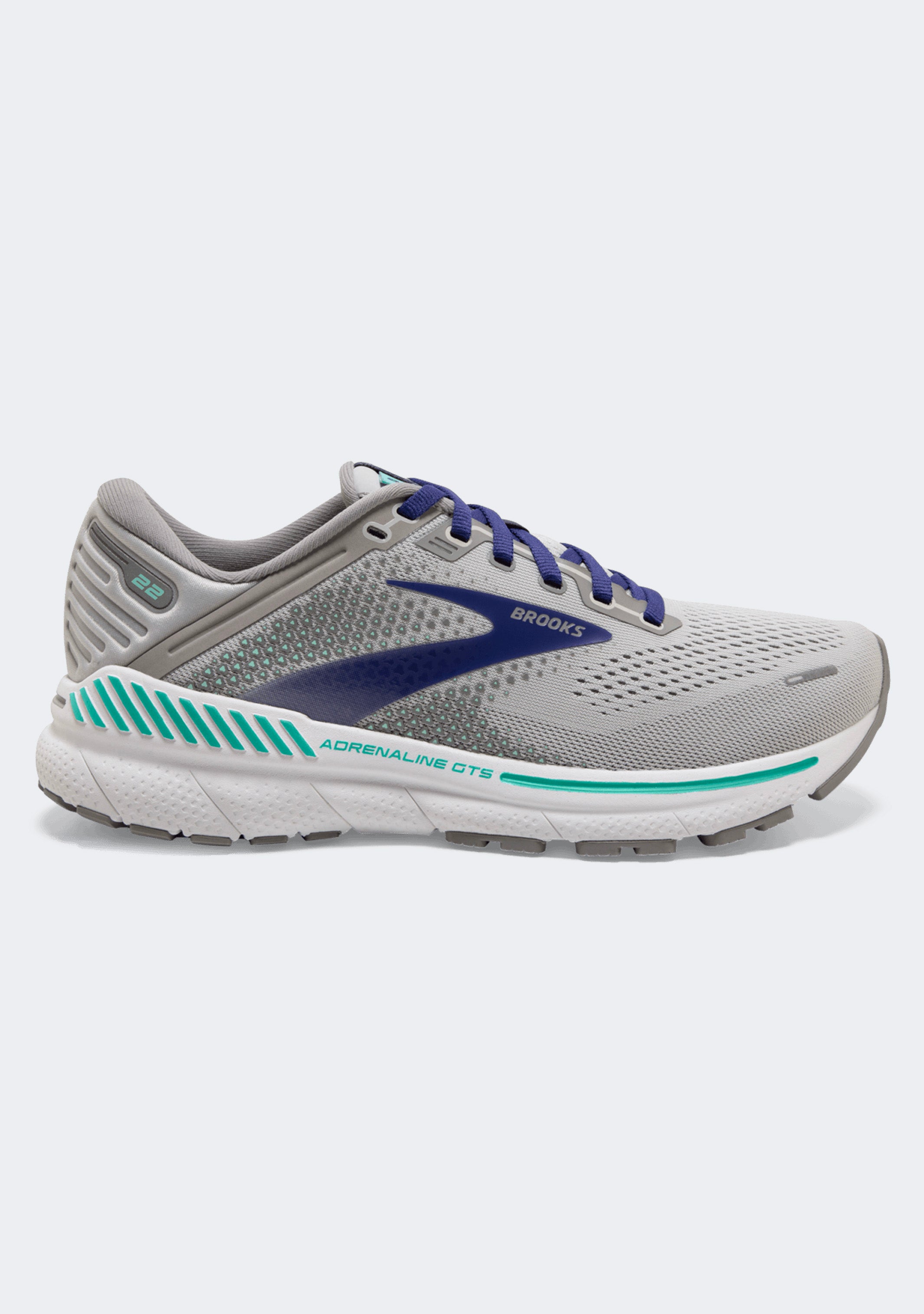 Brooks Women's Adrenaline GTS 22 Running Shoes - Narrow Width Supportive Cushioned Sneakers for Jogging, Walking & Gym Workouts