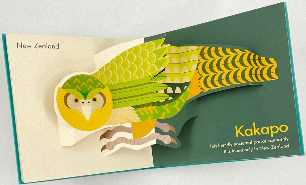Owen Davey: My First Pop-Up Endangered Animals Book - Interactive Educational Toy for Kids, Perfect for Early Learning & Wildlife Conservation Awareness