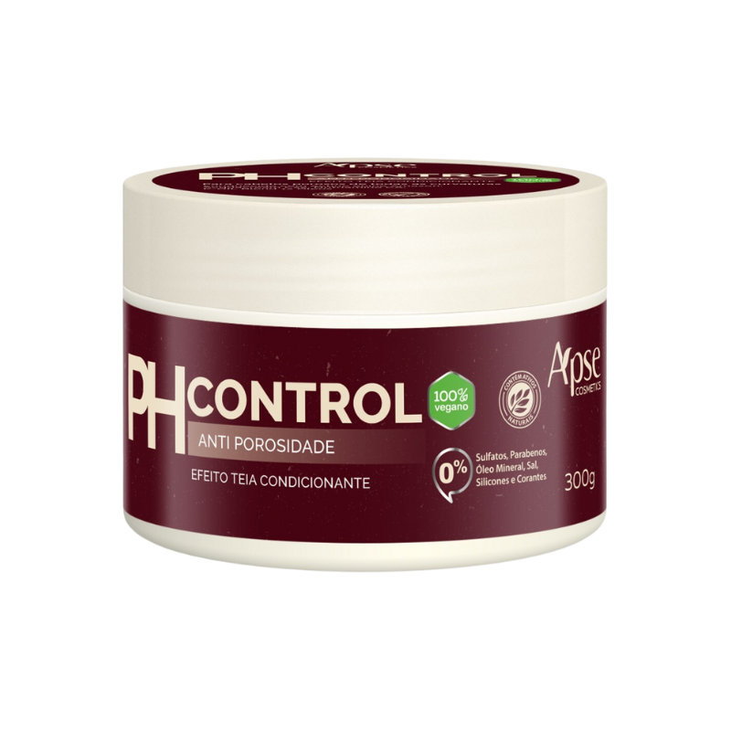 Apse Cosmetics Anti Porosity Treatment PH Control Acidifying Mask - 10.58 oz | Professional Hair Care for Damaged & Color-Treated Hair | Salon-Quality Treatment at Home