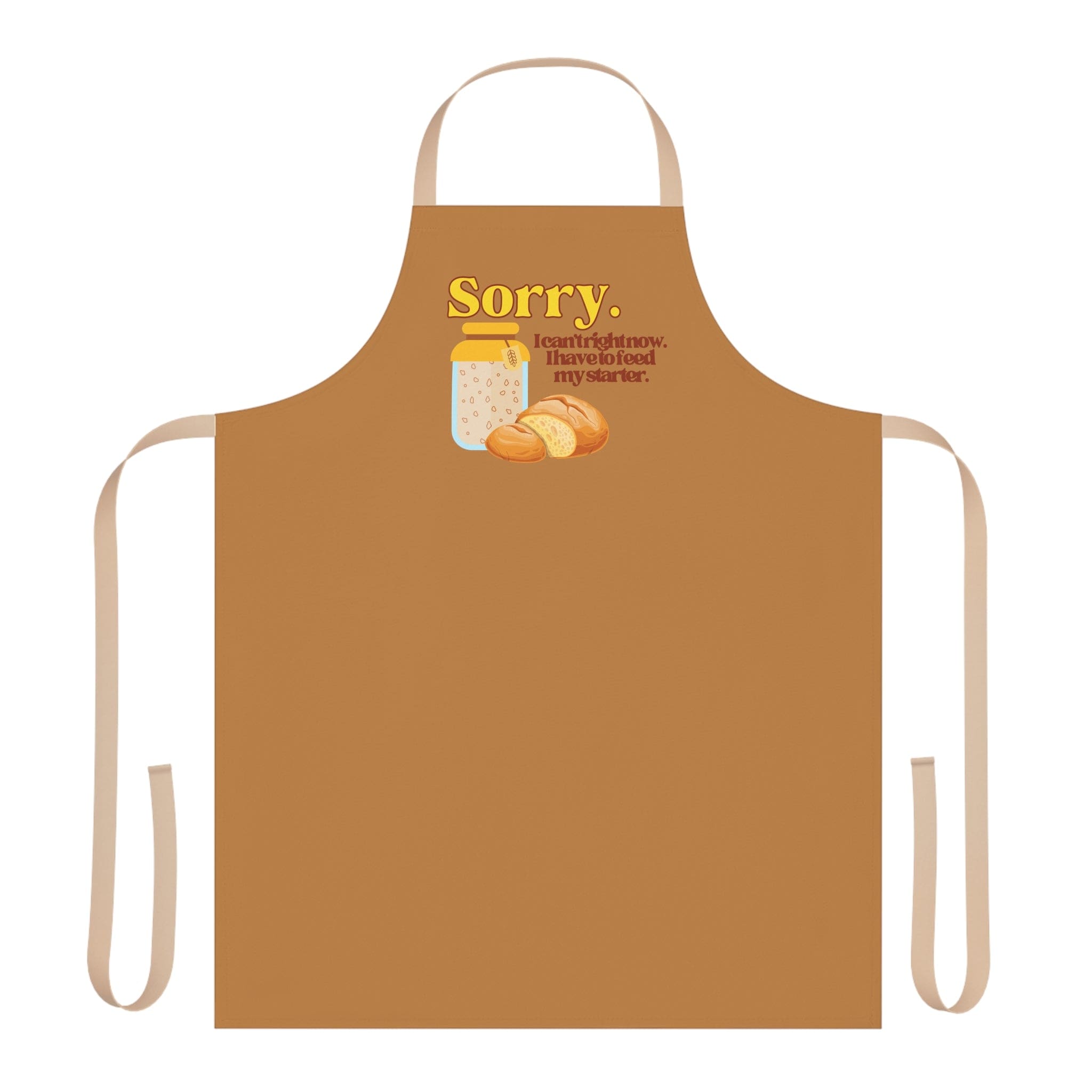 Funny Baking Apron for Women & Men - 'Sorry I Can't Right Now' Kitchen Apron - Perfect for Cooking, Baking, BBQ & Holiday Gifts