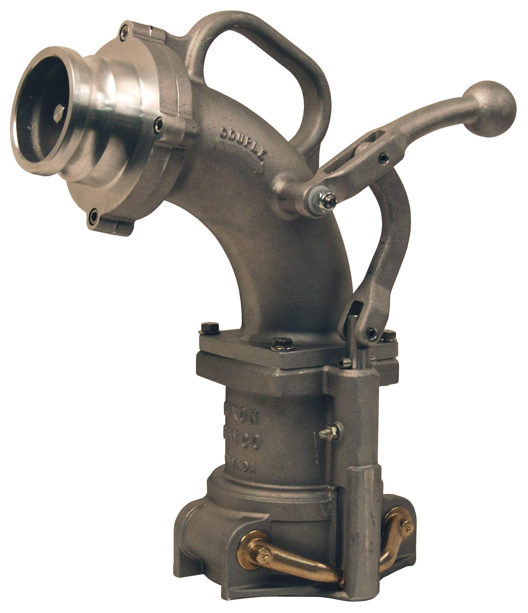 Dixon VR6200 Aluminum Male Adapter Outlet with Probe and Poppet Valve - 3