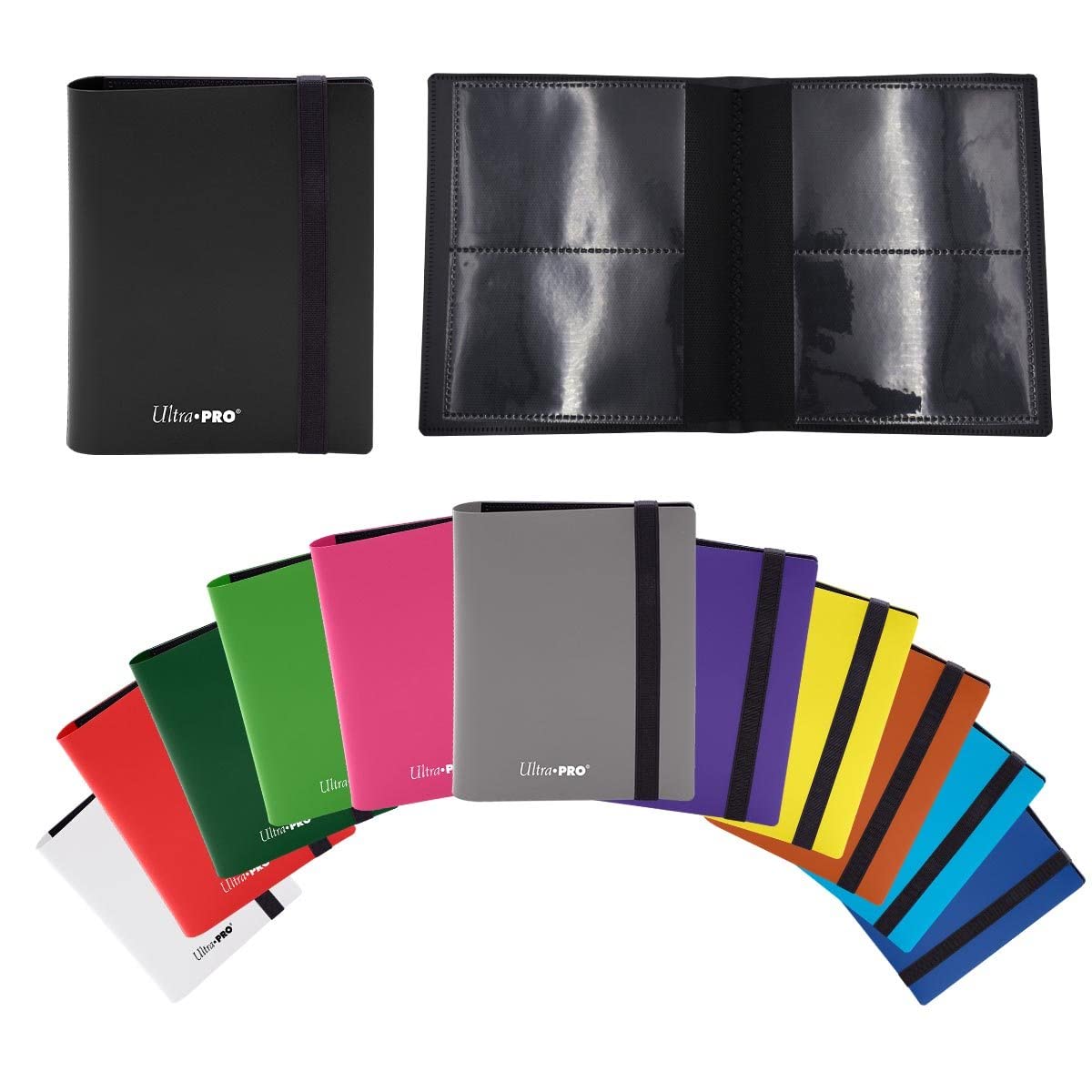 Ultra Pro Eclipse 2 Pocket Pro Binder - Royal Purple Trading Card Binder for MTG, Pokemon & Sports Cards | Premium Card Storage & Organization for Collectors