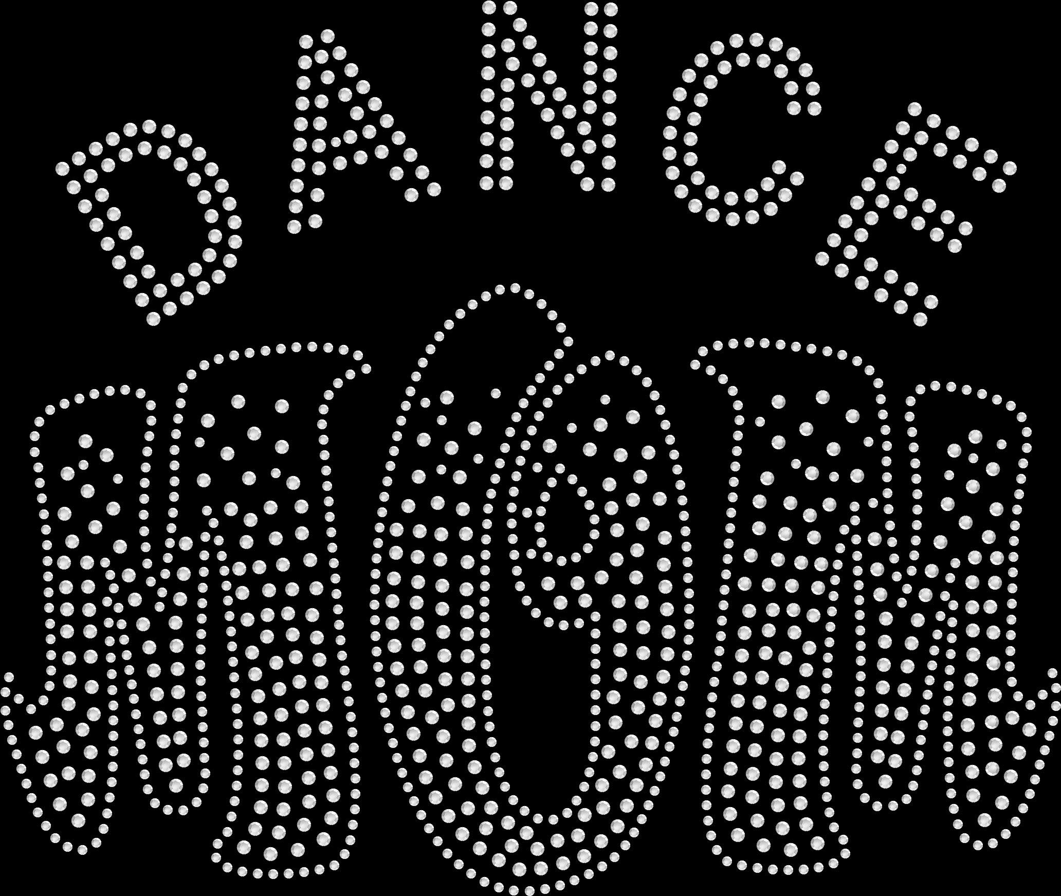 Sparkle Iron On Rhinestone Transfers for Dance Costumes - DIY Crystal White Bling for Cheerleading, Pageants & Performance Outfits