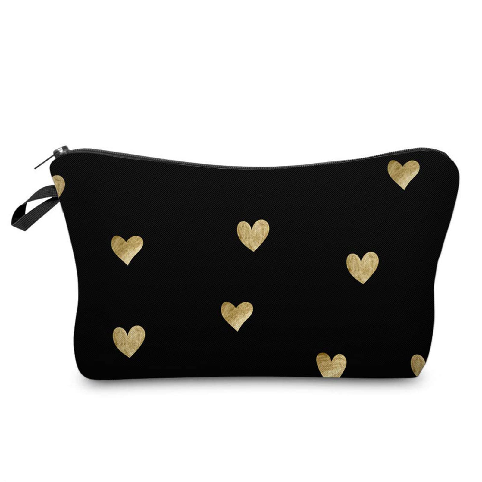 2 Pack Waterproof Sunflower Cosmetic Bags for Women - Travel Makeup Organizer Pouch, Toiletry Bag for Purse, Gym & Vacation - Cute Girls' Makeup Storage Case
