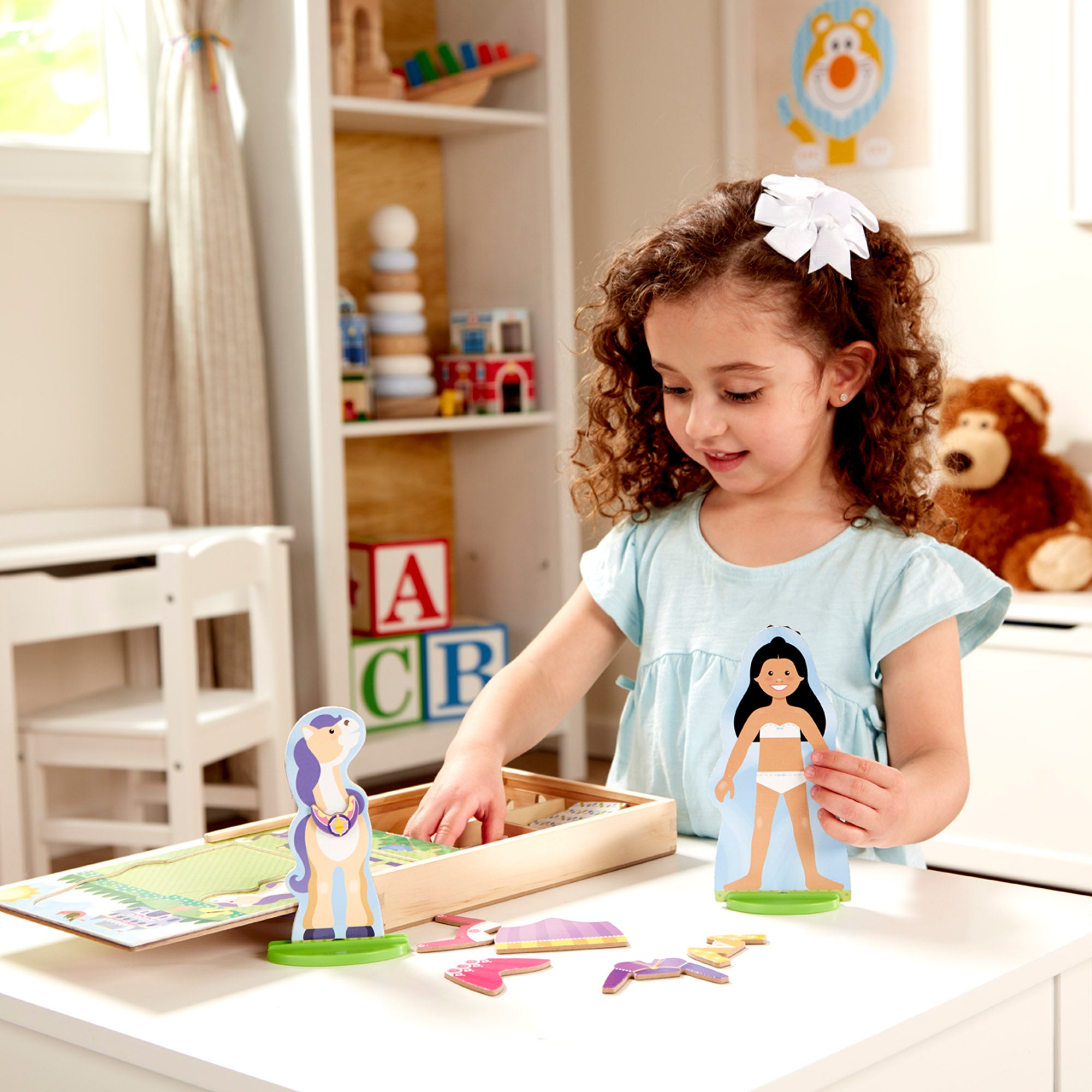 Princess Magnetic Pretend Play Set for Kids - Royal Dress Up & Role Play Toys - Perfect for Birthday Gifts & Imaginative Playtime