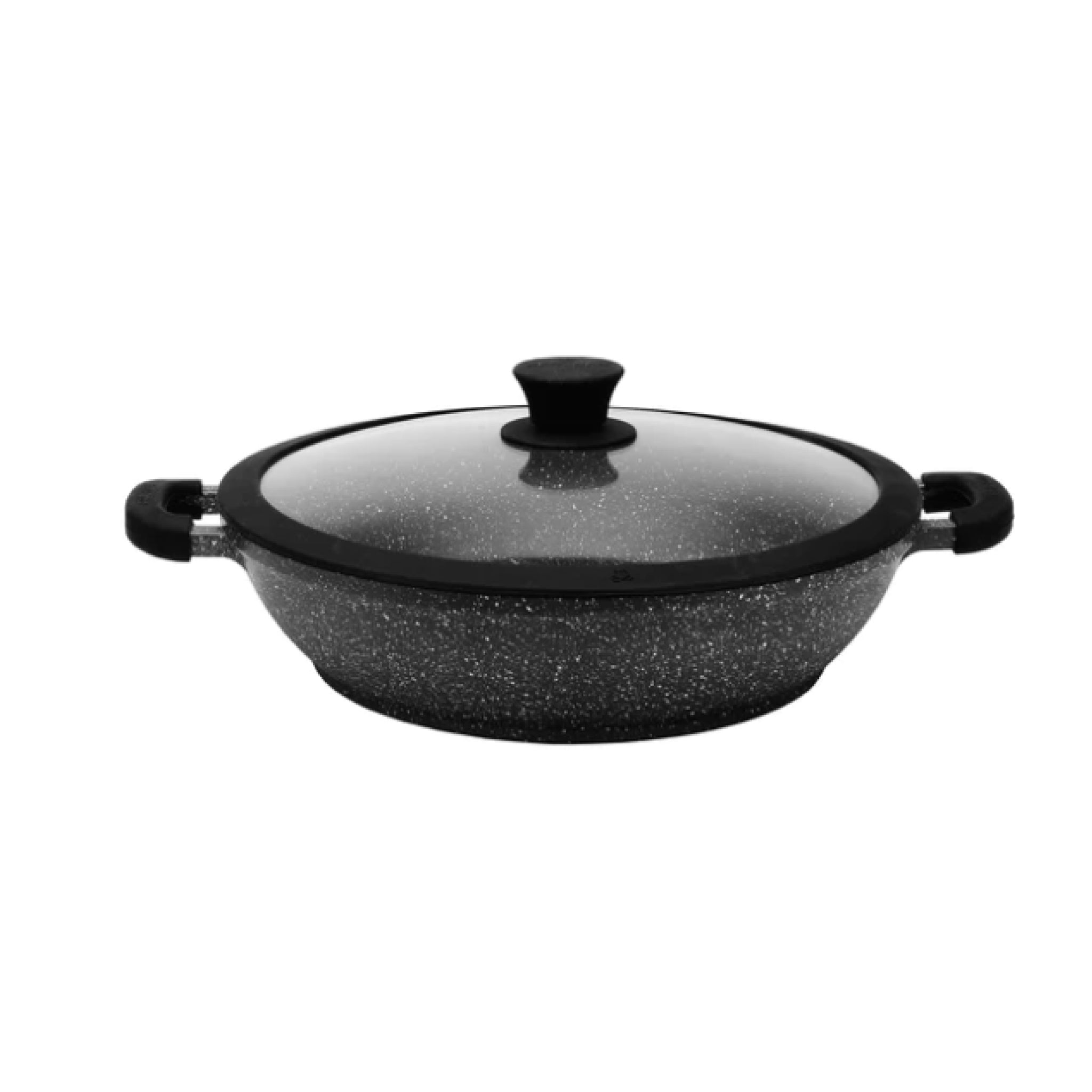 Acrochef 11-Inch Non-Stick Die Cast Aluminum Frying Pan with Silicone Glass Lid - MB228 - Perfect for Sauteing, Frying & Cooking Eggs, Pancakes & More
