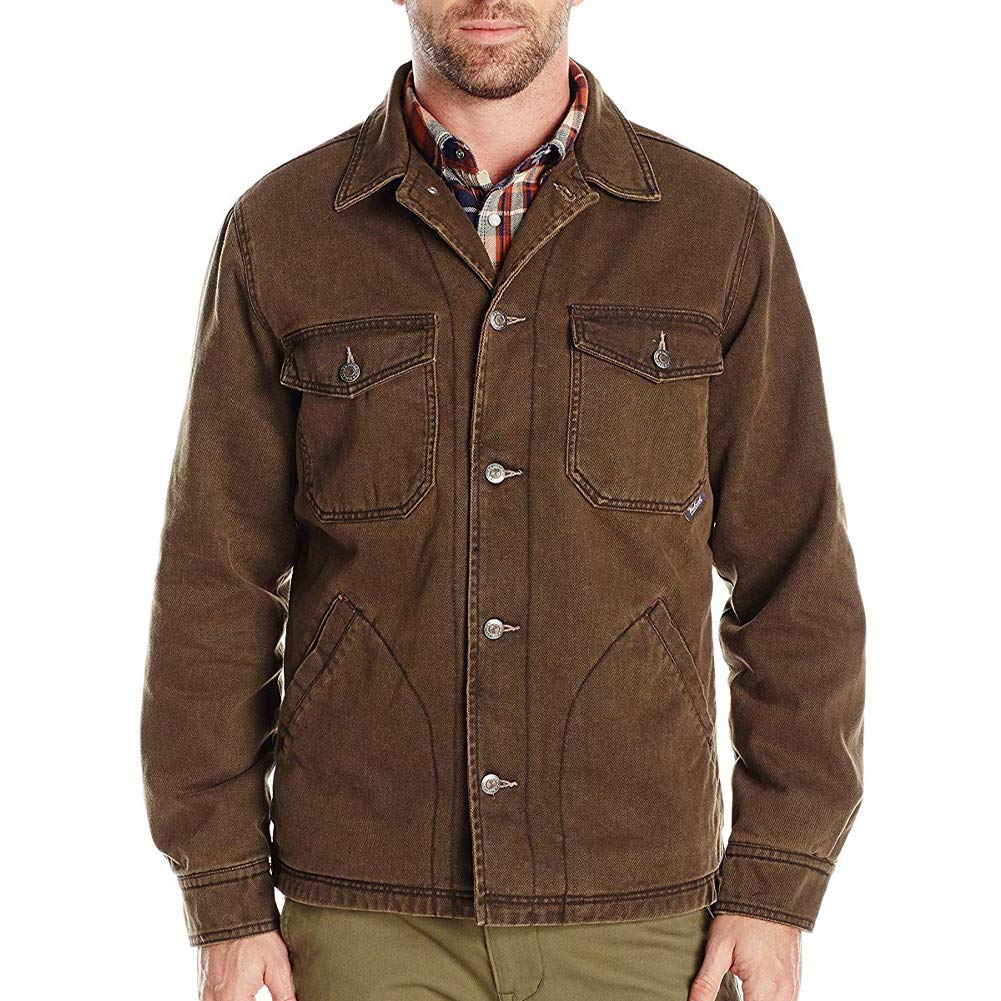 Woolrich Men's Dorrington Shirt Jacket - Classic Flannel Shirt Jacket for Men | Warm & Durable Outdoor Wear | Perfect for Camping, Hiking & Casual Fall Style