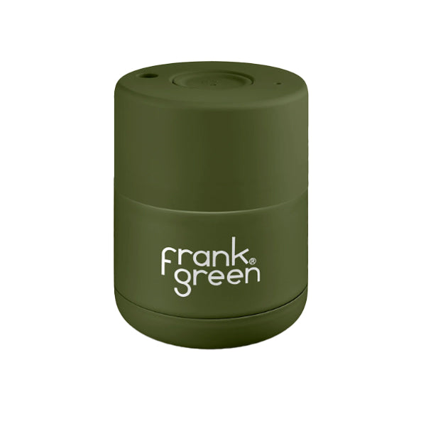 Frank Green Original Reusable Coffee Cup - 16oz Insulated Stainless Steel Travel Mug with Lid, Leak-Proof & Eco-Friendly (Perfect for Office, Commuting, Hiking & Outdoor Activities)