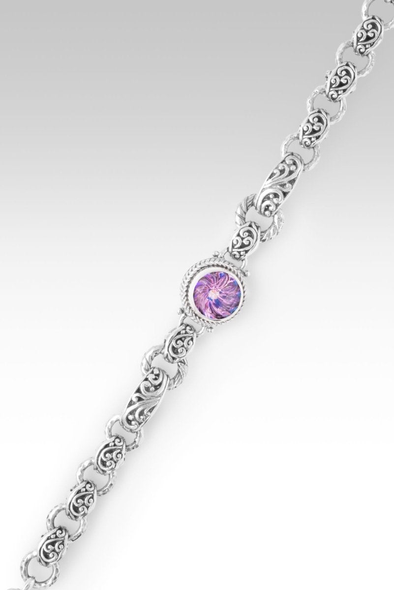 Grateful for Grace Bracelet - Mystic Quartz Beaded Spiritual Jewelry for Women, Healing Crystal Bracelet for Positive Energy & Protection - Perfect for Meditation, Yoga & Everyday Wear