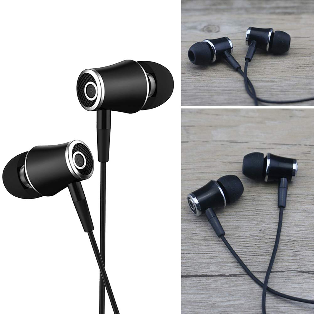 VANTIYAUS Wired Earbuds with Microphone - Compatible with Kindle eReaders, Fire HD 8/10, Oasis & Google Pixel 4A - In-Ear Stereo Headphones for Music, Calls & Reading (Perfect for Commuting, Workouts & Home Use)