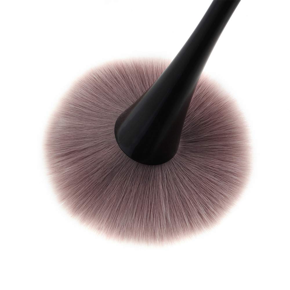 Large Soft Makeup Powder Brush - Big Blush & Foundation Cosmetic Tool for Flawless Application (Black) | Perfect for Professional Makeup Artists & Daily Beauty Routines