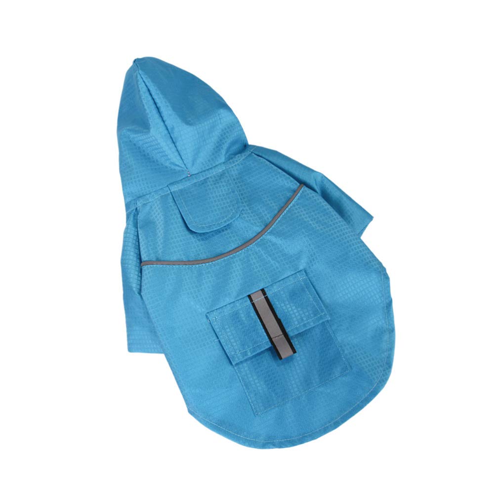Waterproof Dog Raincoat with Hood & Leg Openings - Labrador, Dachshund & Cat Rain Poncho for Small to Large Pets - Perfect for Walking, Hiking & Outdoor Adventures in Wet Weather