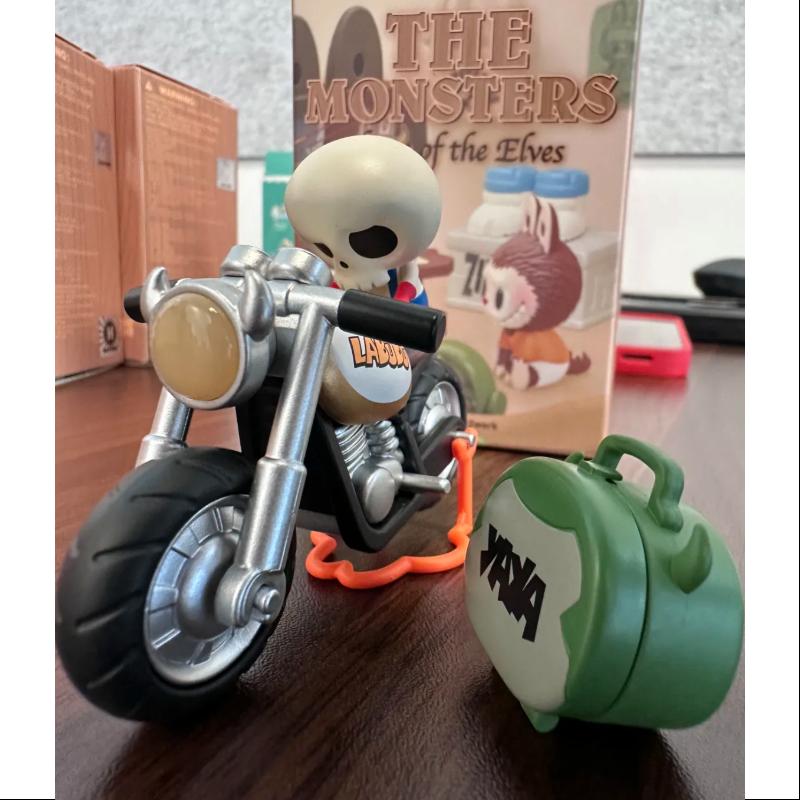 Labubu The Monsters Home of the Elves Series Car Mechanic Action Figure - Collectible Toy for Anime Fans, Perfect for Display, Gifts & Pop Culture Enthusiasts