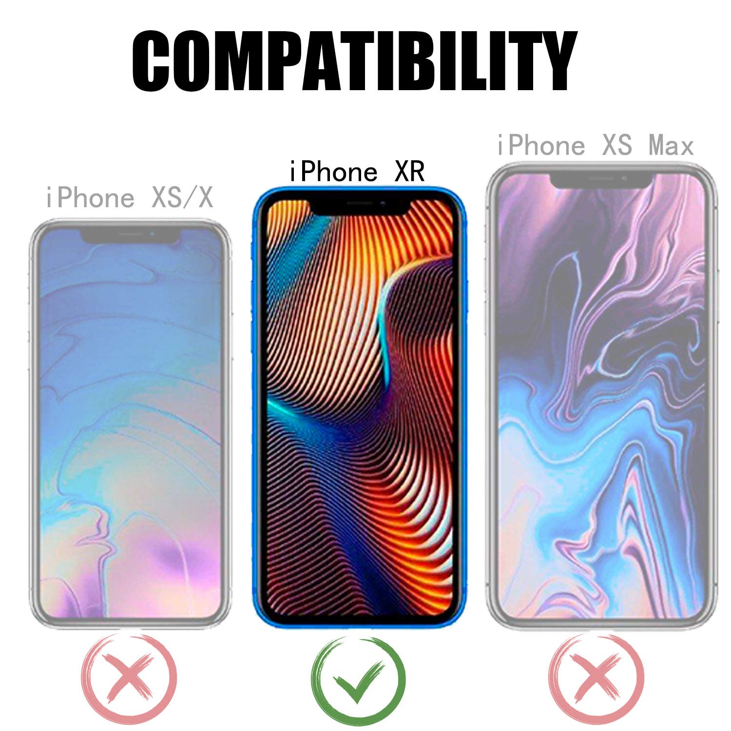 **Shockproof iPhone XR Case - Heavy Duty Protective Cover for iPhone XR 6.1-Inch Screen | Scratch-Resistant & Durable Design | Perfect for Outdoor, Travel & Daily Use (Black)**