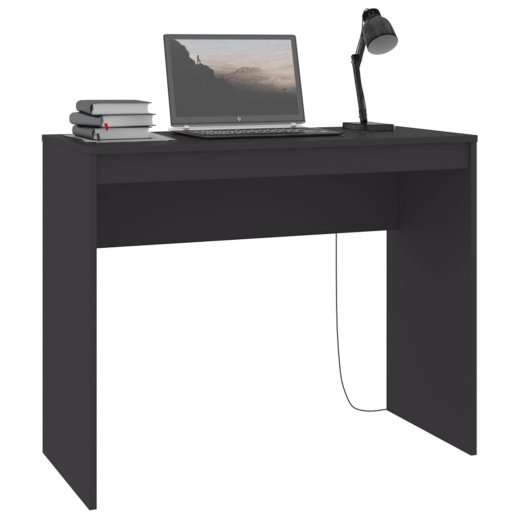 Modern Gray Computer Desk 35.4