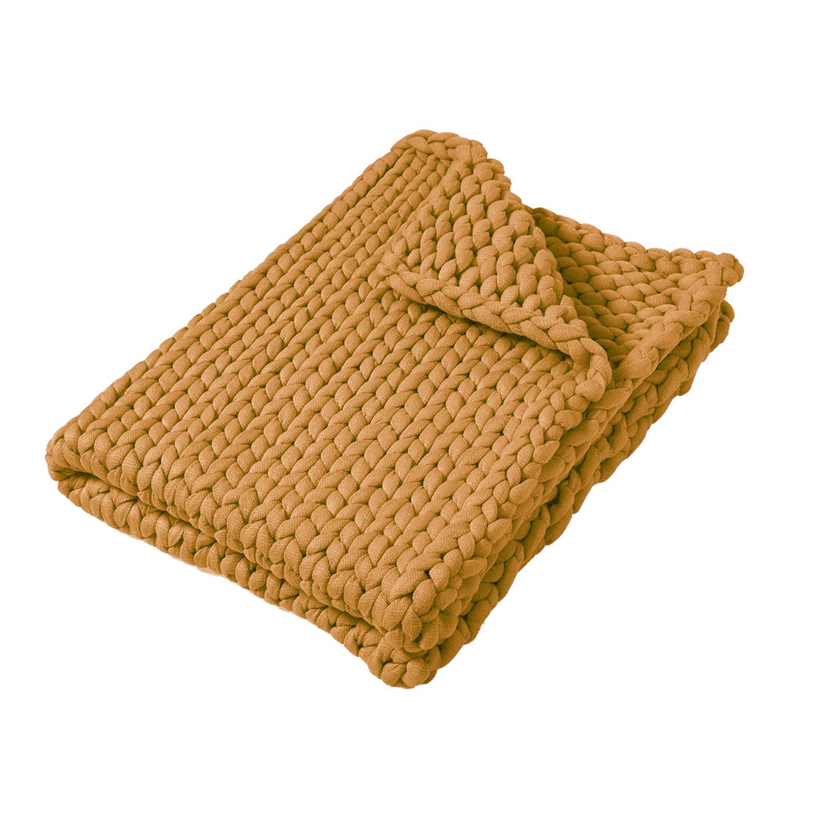 XYXH Weighted Blanket - Handmade Knitted Chunky Throw Blanket for Couch & Bed, Breathable Super Warm Cozy Soft Machine Washable (100x100cm) - Perfect for Stress Relief, Anxiety Comfort & Winter Warmth