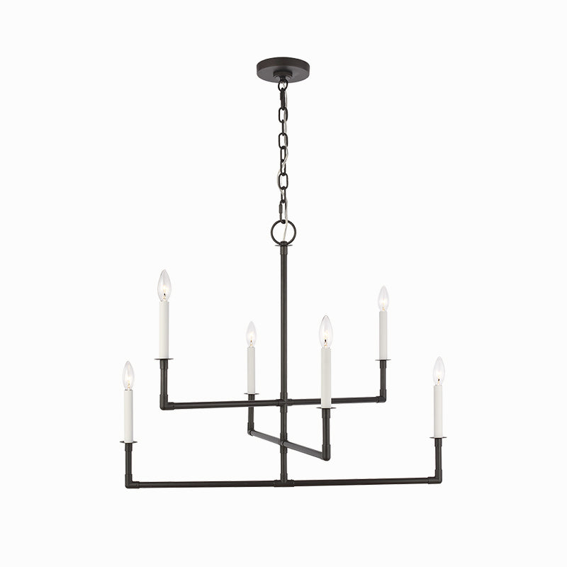 Athalie Chandelier - Elegant Crystal Ceiling Light Fixture for Dining Room, Living Room & Bedroom | Perfect for Home Decor & Wedding Venues